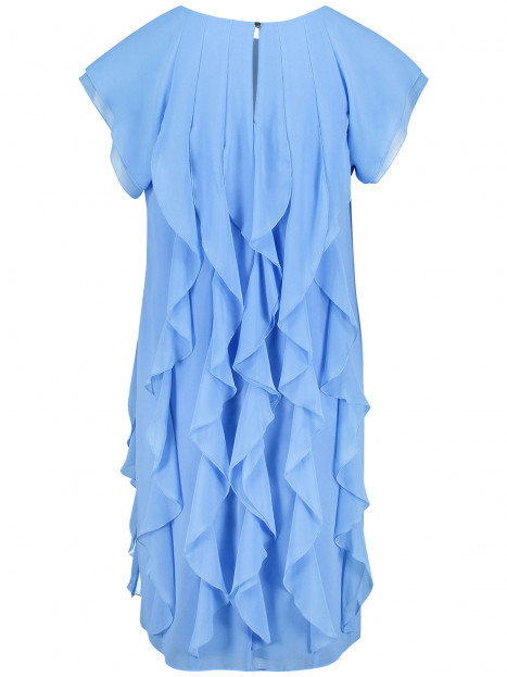 Chiffongklänning himmelsblå från Vera Mont