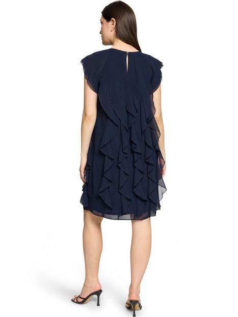 Chiffongklänning marinblå från Vera Mont