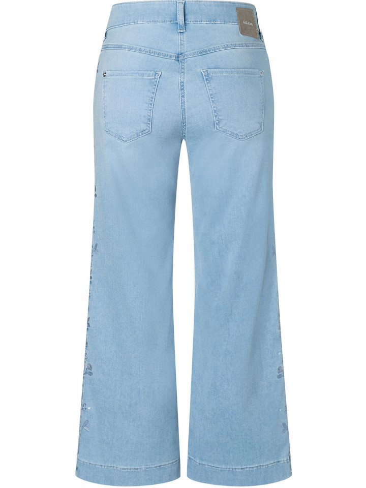 Jeans Dream Wide Crop ljus denim...