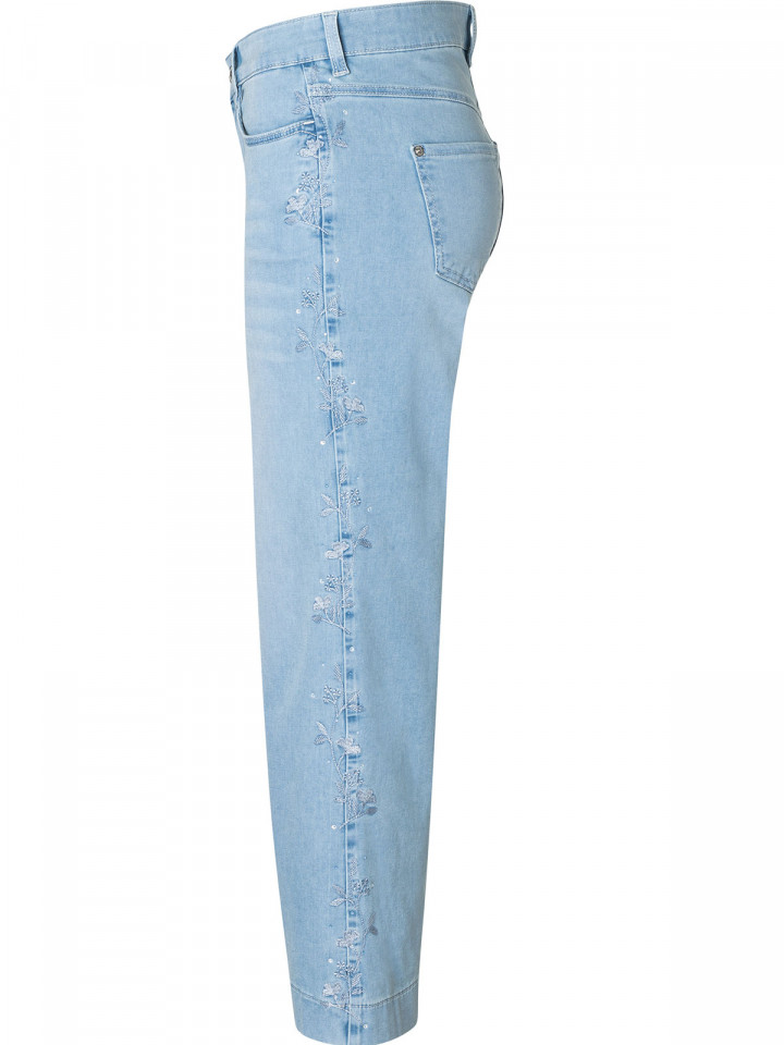 Jeans Dream Wide Crop ljus denim...