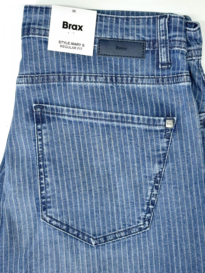 Mary S denim stripe 7/8-del från Brax