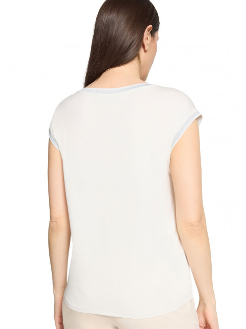 Topp offwhite/grön med stenar från Betty Barclay 2