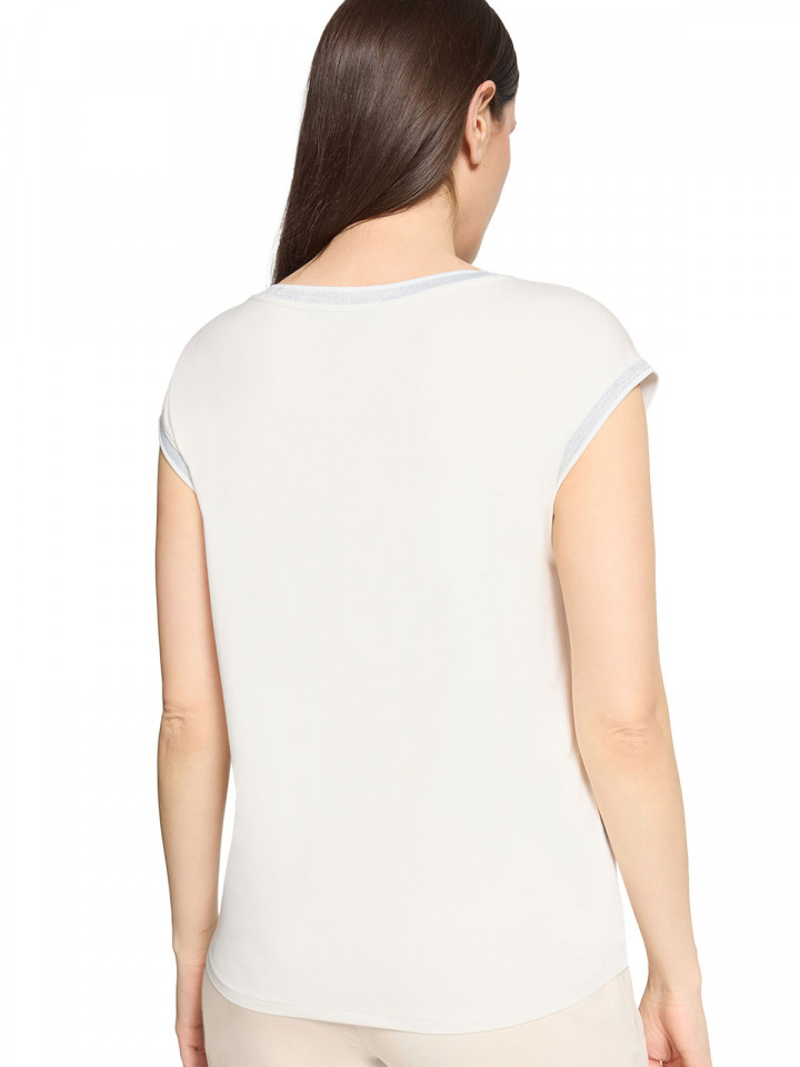 Topp offwhite/grön med stenar från...