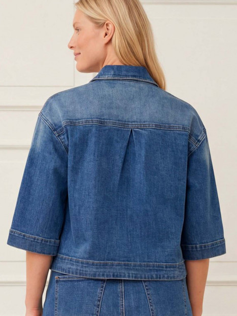 Jeansjacka Carpi Blå från Isay