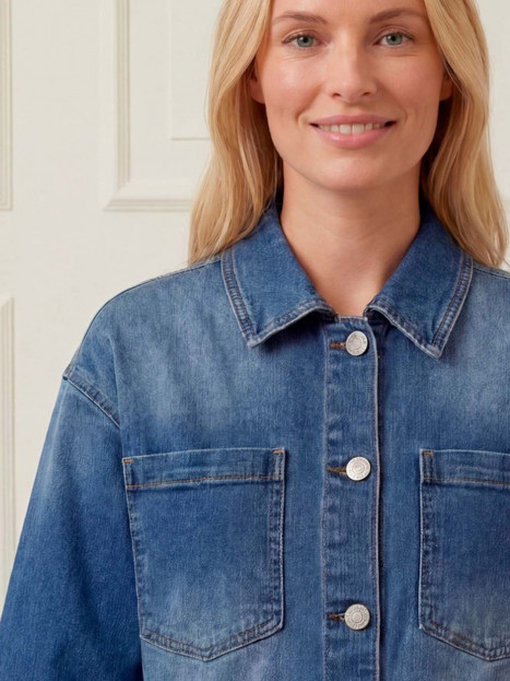 Jeansjacka Carpi Blå från Isay