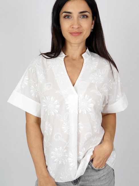 Bomullsbus vit brodyr från MXO