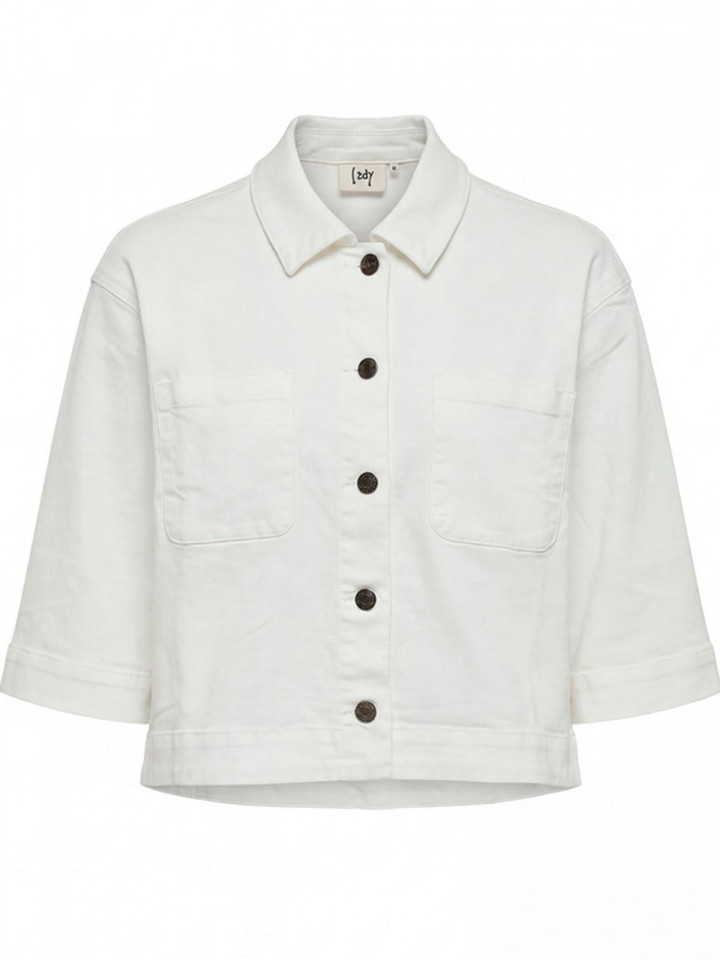 Jeansjacka Carpi Offwhite från Isay