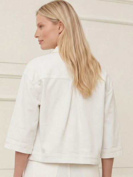 Jeansjacka Carpi Offwhite från Isay