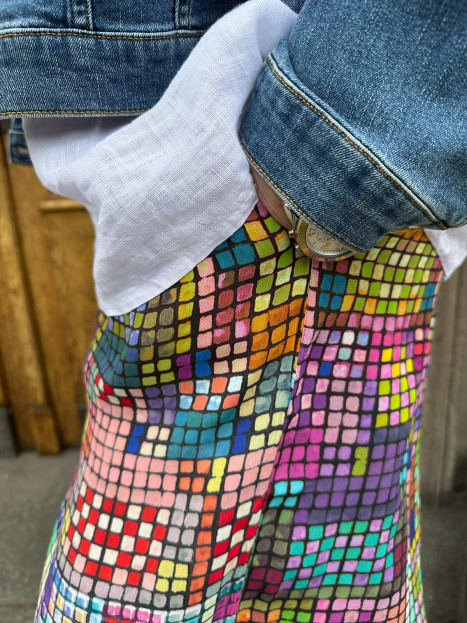 Viskosbyxa multi från Sahara