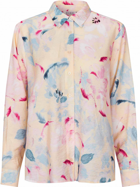 Oversize blus Imma ljus pastell från Masai