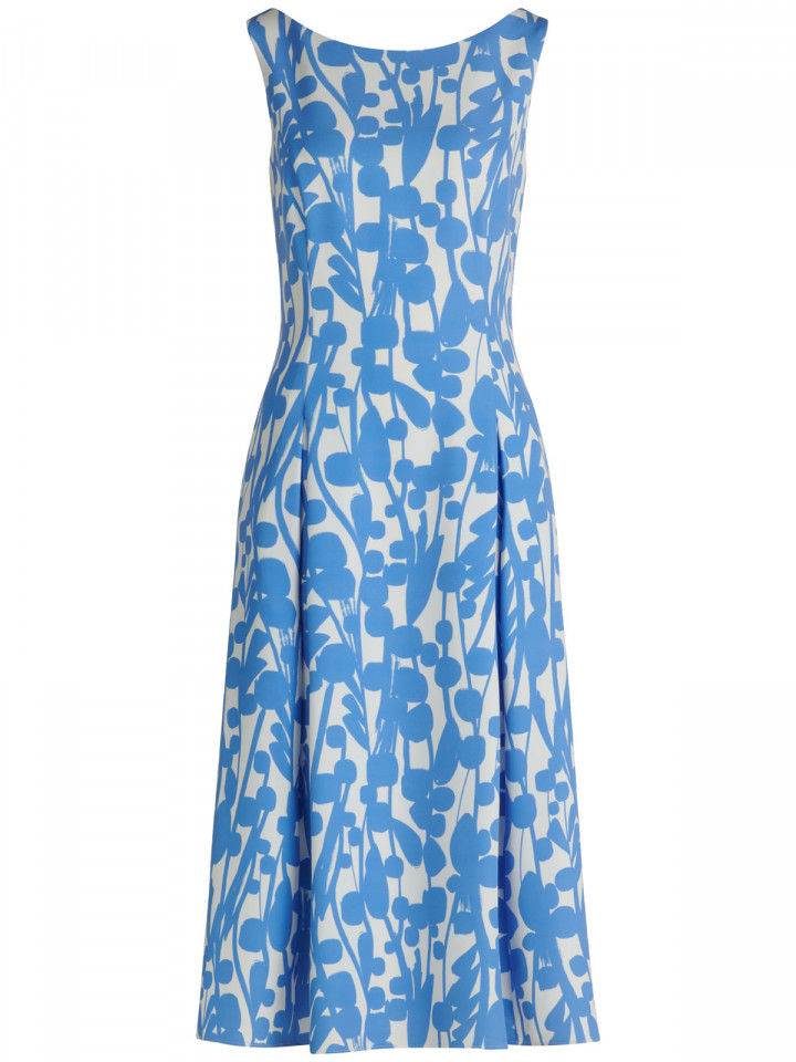 Klänning himmelsblå och vit från Vera...