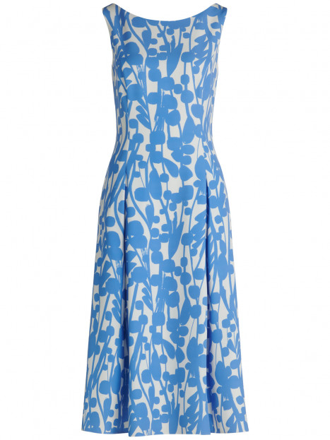 Klänning himmelsblå och vit från Vera Mont