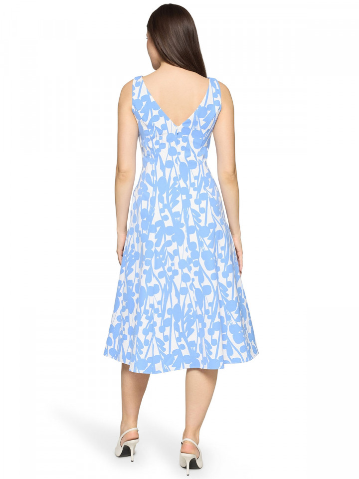 Klänning himmelsblå och vit från Vera...