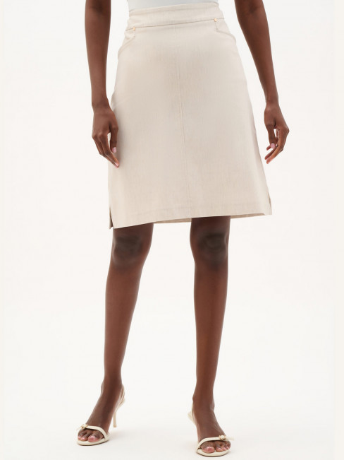 Kjol melerad sand från Joseph Ribkoff 2