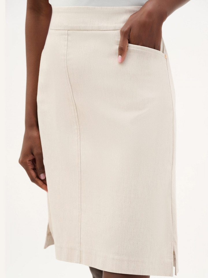 Kjol melerad sand från Joseph Ribkoff