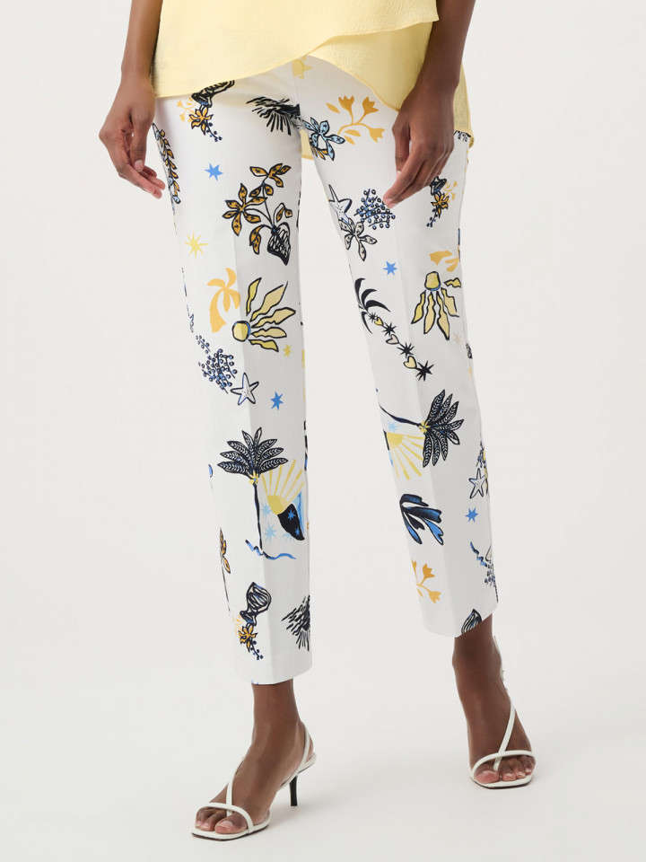 Stretchig byxa ocean vit från Joseph...