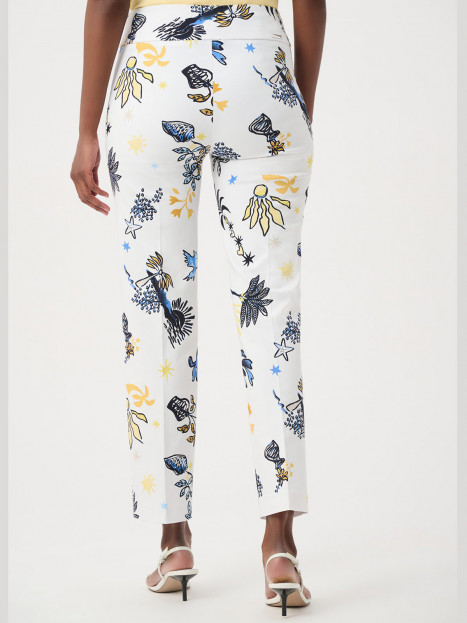 Stretchig byxa ocean vit från Joseph Ribkoff