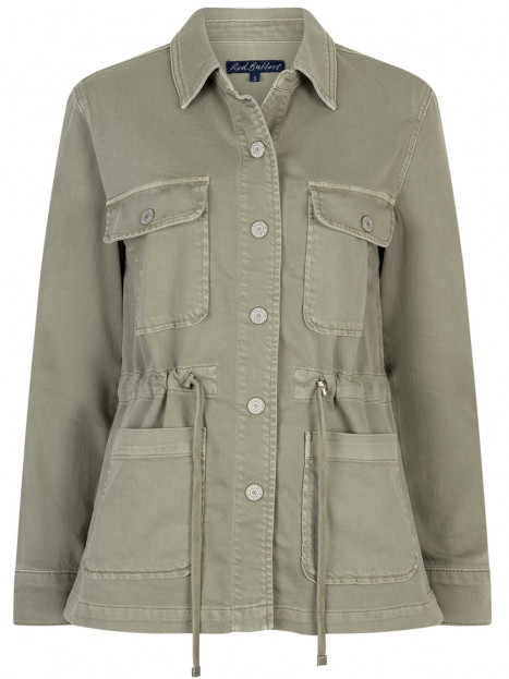 Längre jeansjacka Robie khaki från Red Button