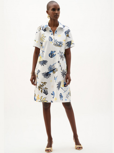 Klänning ocean vit från Joseph Ribkoff