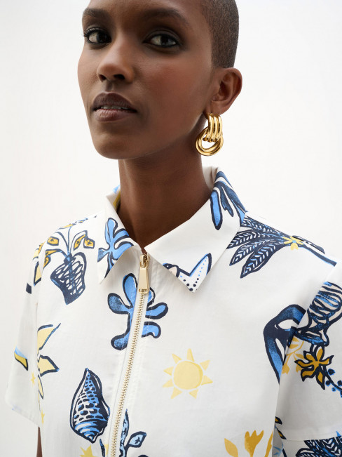 Klänning ocean vit från Joseph Ribkoff 2