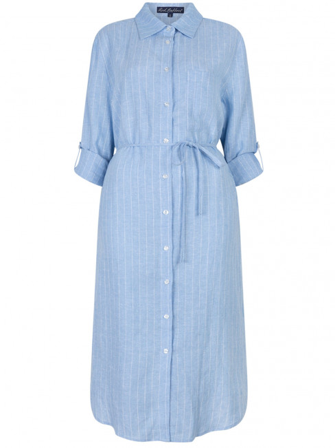 Skjortklänning ljusblå rand från Red Button 2