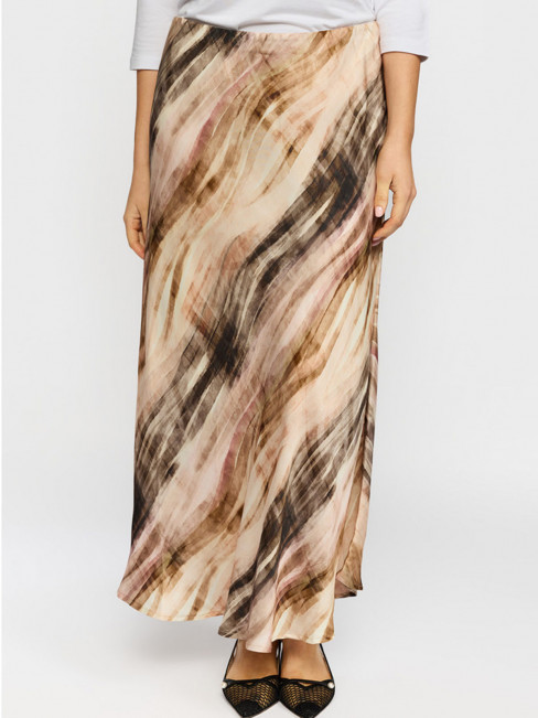 Kjol Georgina beige mix från 2biz
