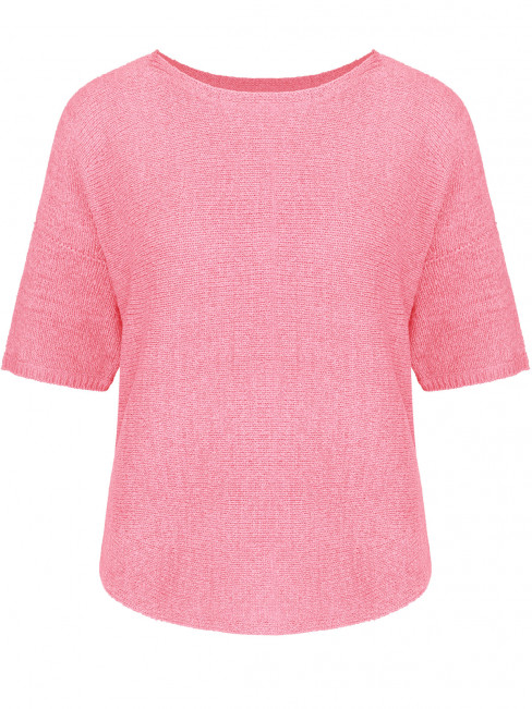 Stickad tröja Olinde rosa från Bianca