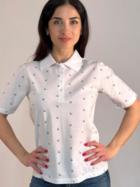 Piké vit med ankare från MXO