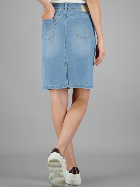 Jeanskjol Hedi denimblå från Gardeur 2