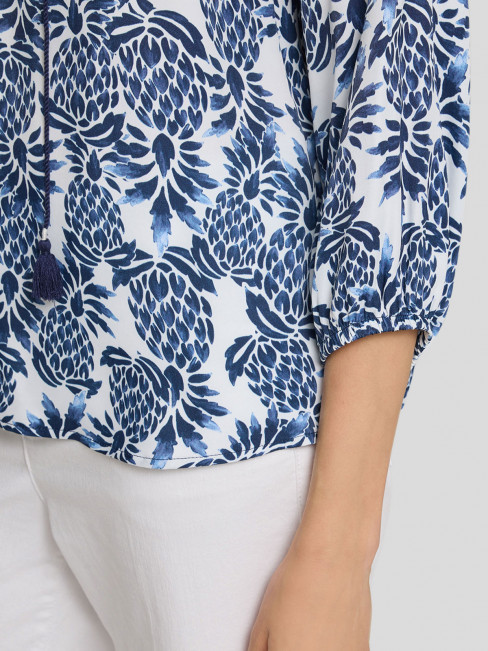 Blus Depot blå vit från Rabe 2