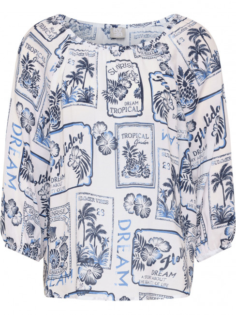 Singoallablus blå vit från Rabe 2