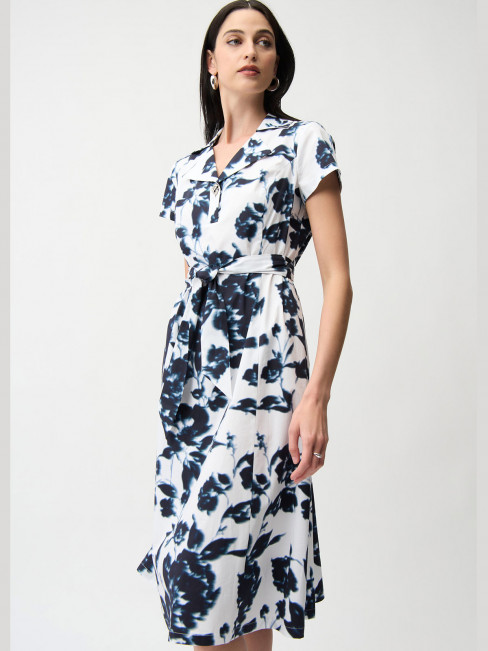 Bomullsklänning marin från Joseph Ribkoff