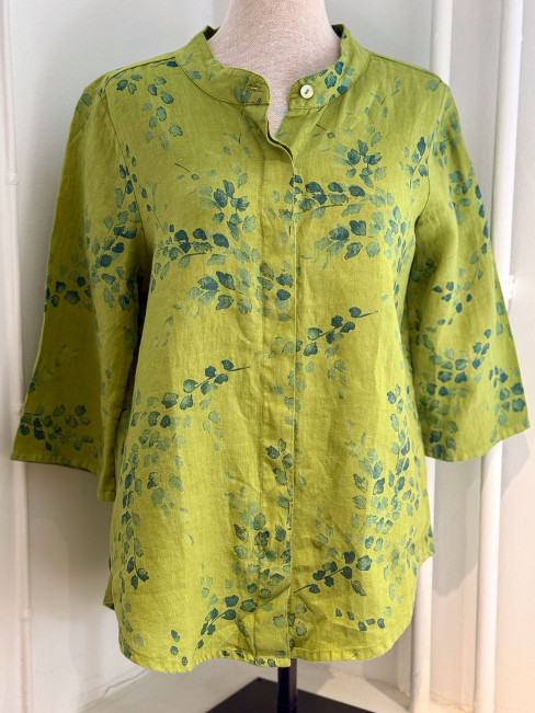 Linneblus grön med blå blad från Blueberry