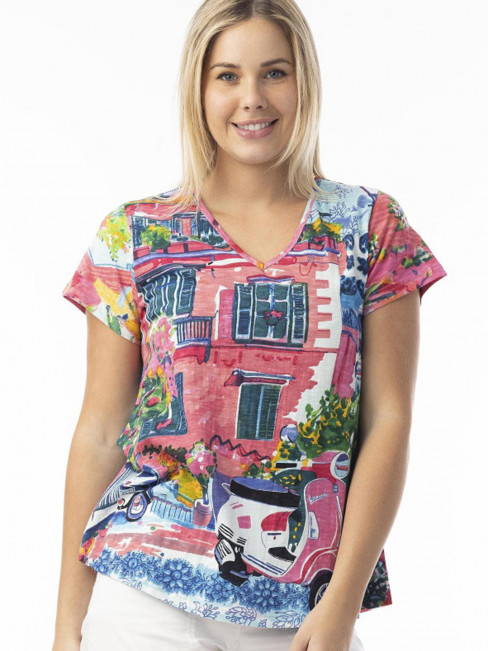 Topp Scooter rosa från Orientique