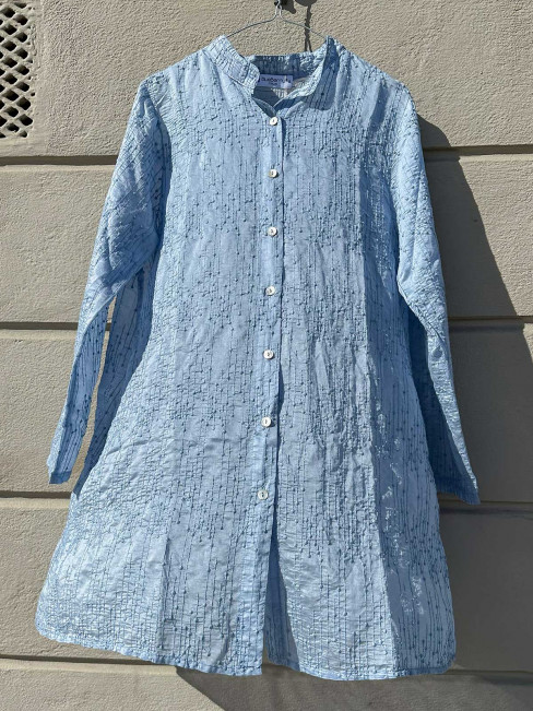 Tunika sky med broderi från Blueberry 2