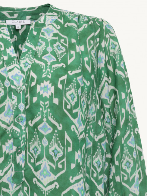 Blus Saharra grön från Claire Woman 2