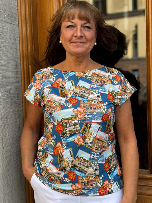 Trikåtopp alta card från Camilla Thulin