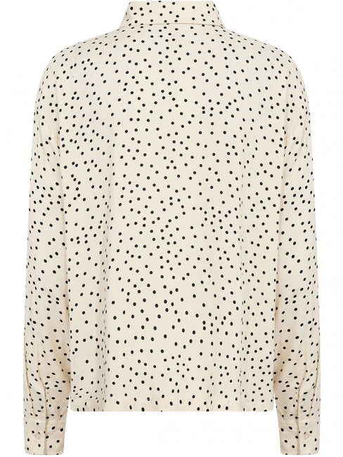 Prickig blus offwhite/svart från Soyaconcept 2