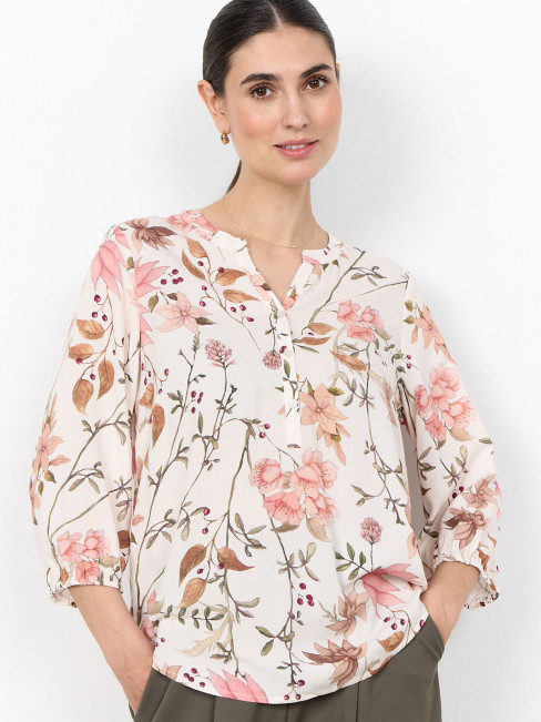 Viskosblus Grace offwhite från SoyaConcept