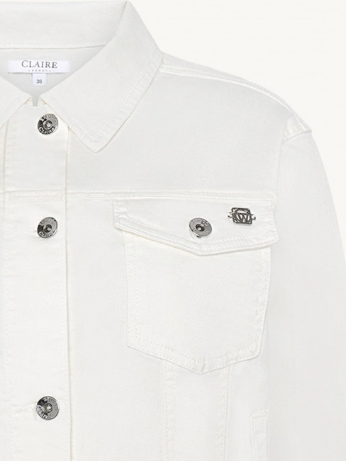 Jeansjacka Ebel vit från Claire Woman 2