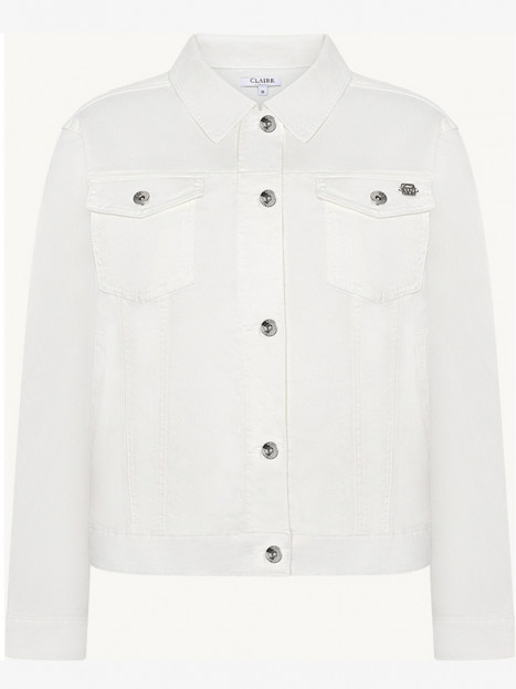 Jeansjacka Ebel vit från Claire Woman