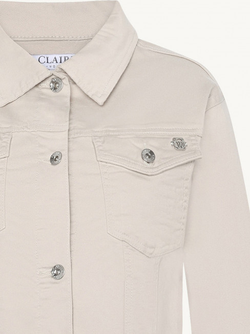 Jeansjacka Ebel beige från Claire Woman 2