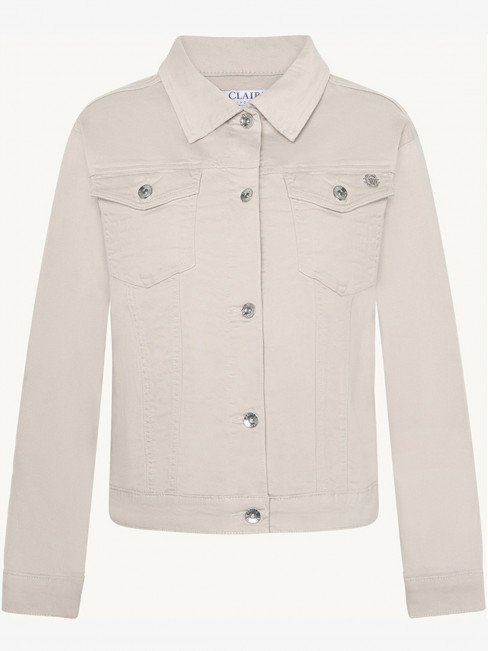 Jeansjacka Ebel beige från Claire Woman
