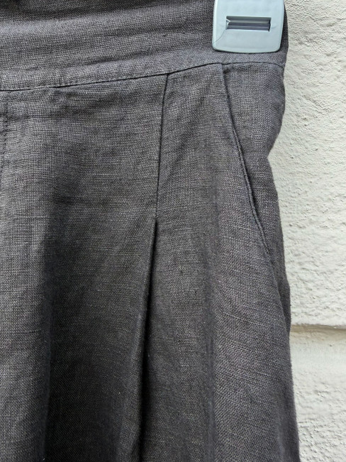 Linneshorts svart från Blueberry 2