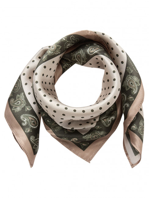 Sidenscarf Gianna grön från SoyaConcept