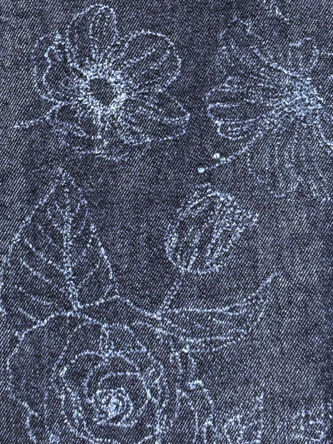 Jeans Mary blom bootcut denimblå från Brax