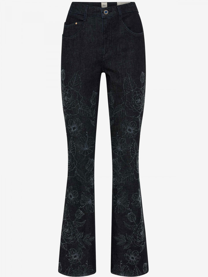 Jeans Mary blom bootcut denimblå från Brax