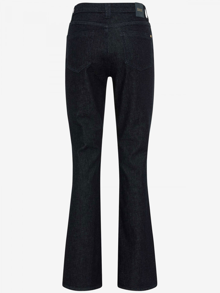 Jeans Mary blom bootcut denimblå från...