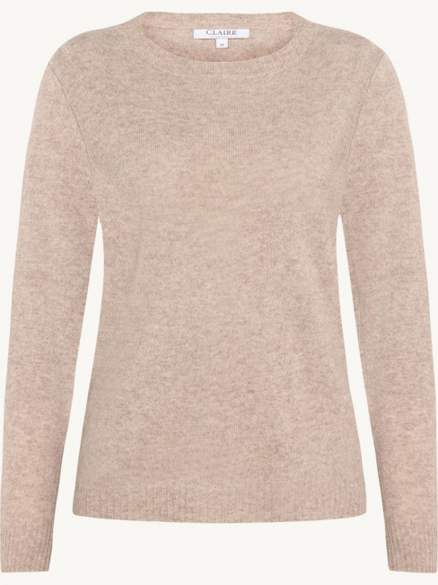 Ulltröja klassisk beige från Claire