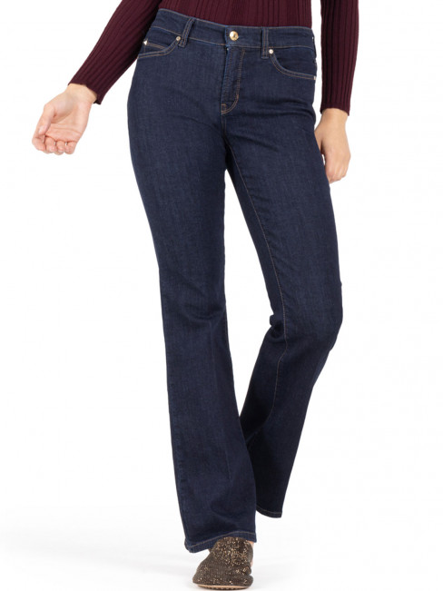 Jeans Paris Flare mörk denim från Cambio